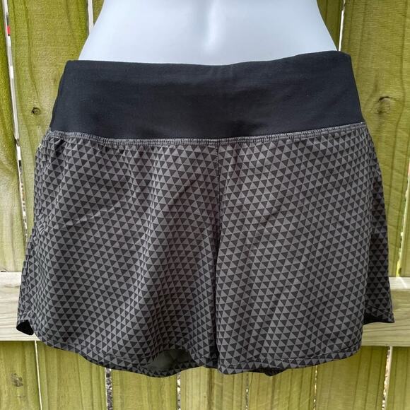 Nike Dri-Fit black and gray running shorts - Picture 1 of 4